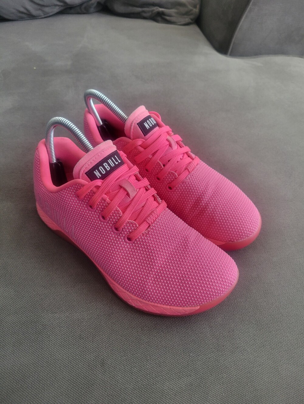 NOBULL Training Gym Crossfit Athletic Shoes Women's Size 8 Men's Size 6.5 Pink